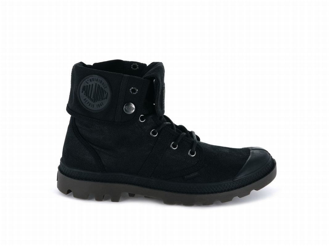 Botas Palladium Pallabrousse Bgy Wax Hombre - Negras ||DGZT-54168||